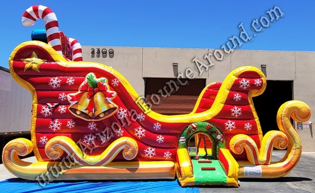 Giant Inflatable Santa Sleigh Rental Avondale